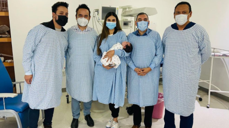 Edén Muñoz comparte una gran alegría: su bebé ya salió del hospital